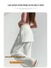 Design-Forward High-Waisted Drapey Skirt Pants Suit - Slim-Fit Casual Wide-Leg, Spring/Summer 2026