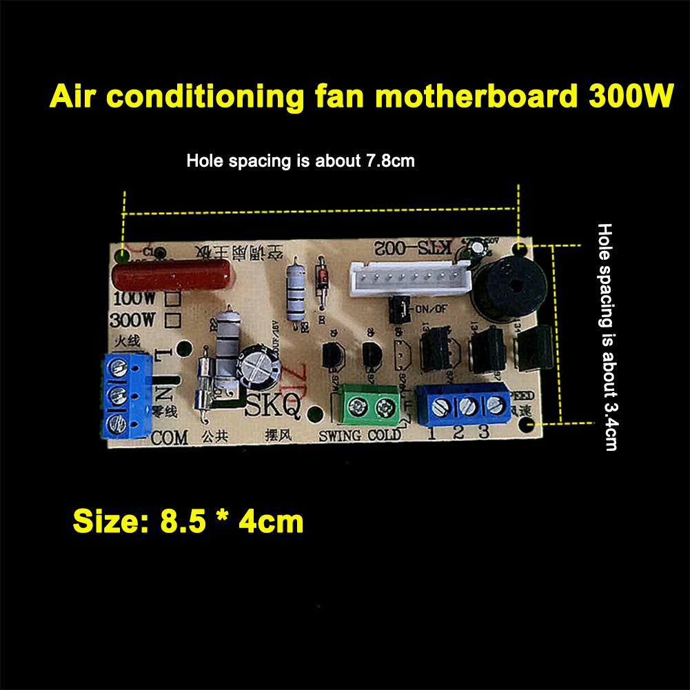 Fernbedienungsplatine Lüftersteuerplatine Für Heimkühlung Naturwindmodus 7-Stunden-Timer Kein Löten erforderlich Kompaktes Design