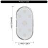 Multifunctional Car Interior LED Light with Touch Sensitivity and Multiple Color Settings for Enhanced Vehicle Ambient