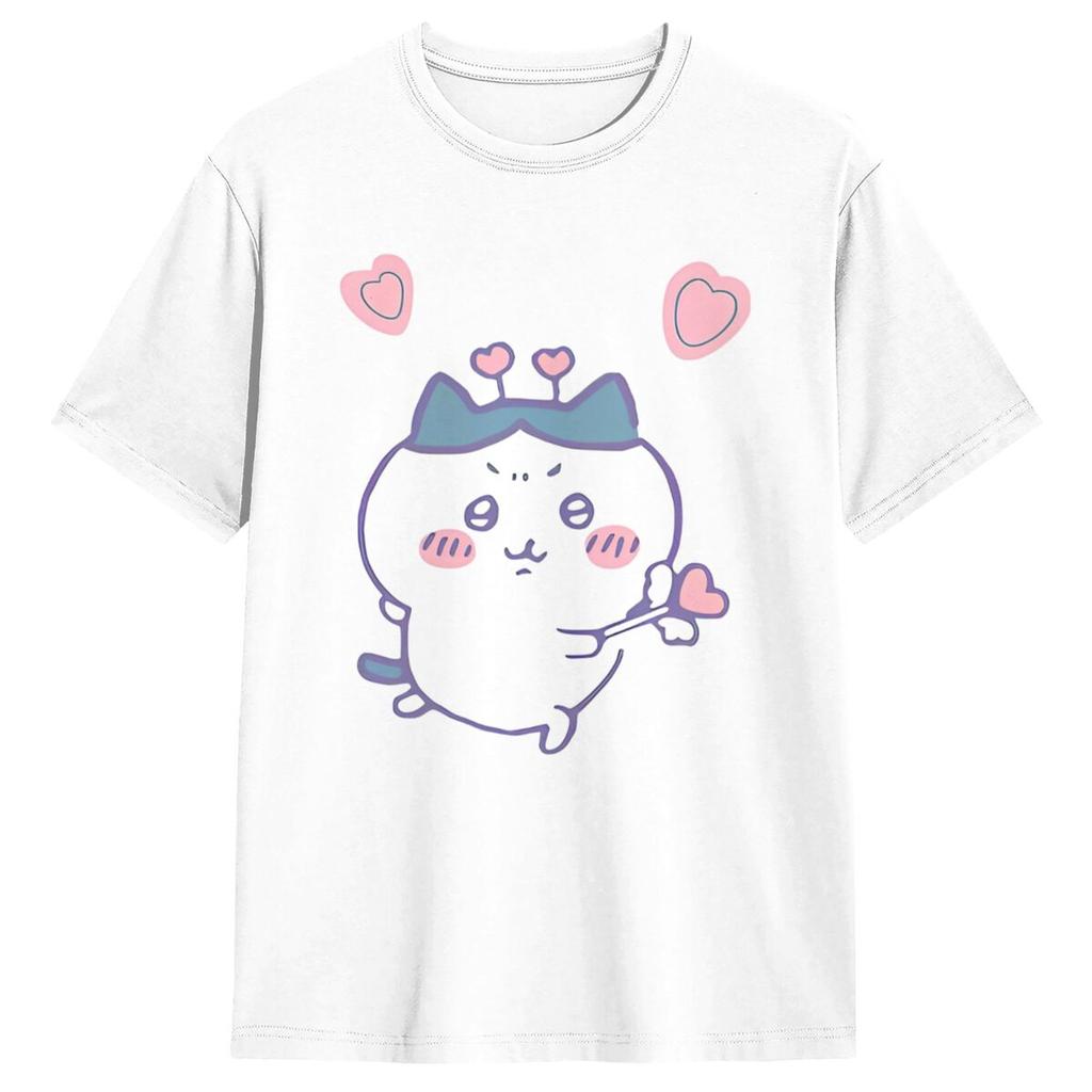 Chiikawa Hachiware T Shirt Hipster T-Shirts Short Sleeve Classic Tops Summer 100 Cotton Breathable 4XL 5XL 6XL Tees