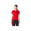 Li Ning Plain Polo Shirt With Collar Women Tops White APLT078-5