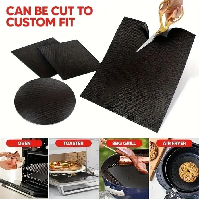 4 Szt Mata Teflonowa Do Pieczenia Do Grilla Piekarnika  40X33Cm T Tacka Na Grill