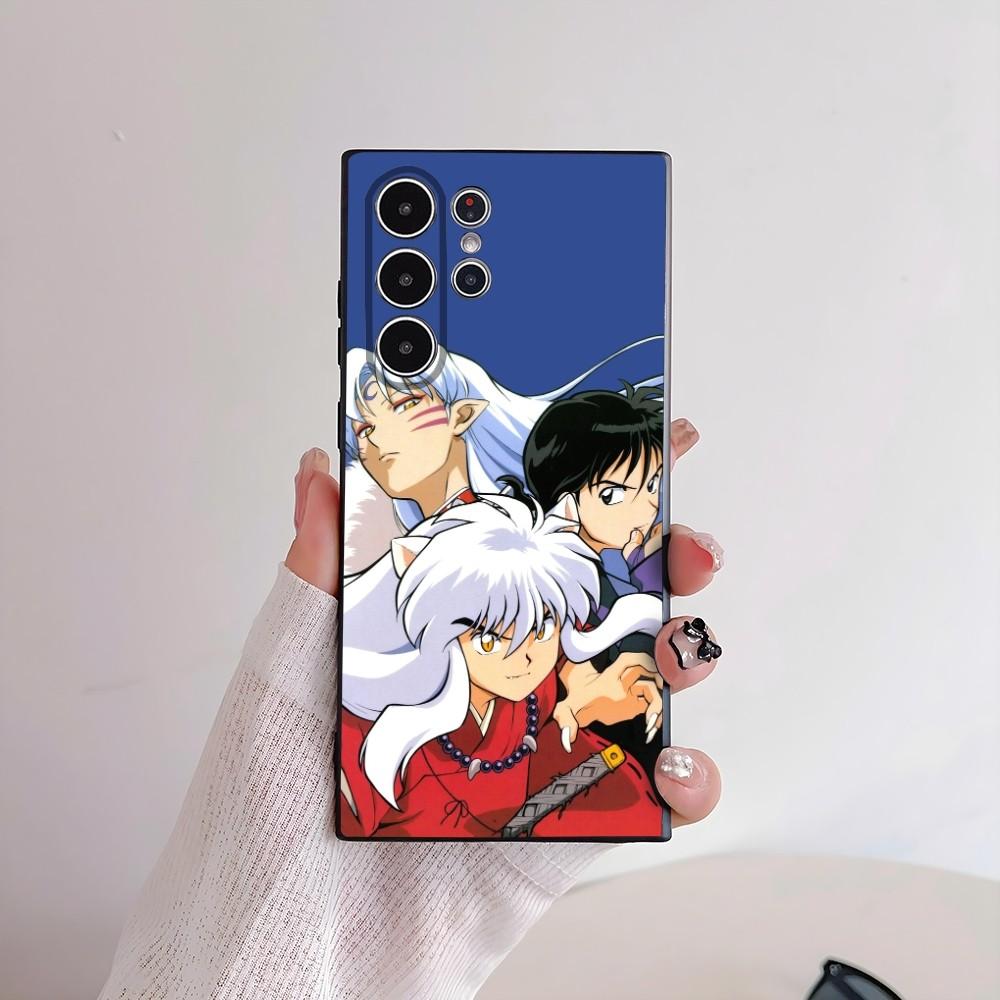 I-Inuyasha S-Sesshomaru Phone Case For Samsung Galaxy S25 S24 S22 S23 Ultra S21 S20 Plus Frosted Non-Slip Full Cover Soft Case