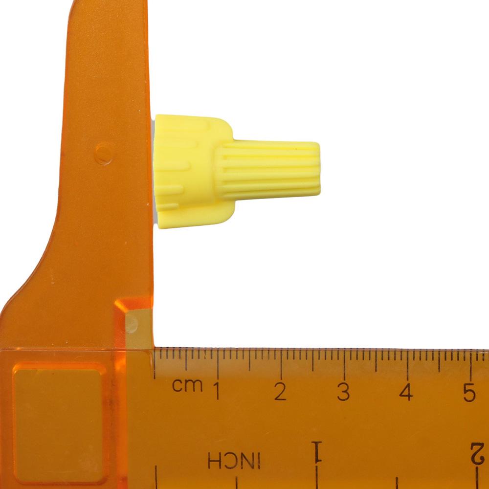 100pcs HP11 Wire Nuts PVC Connect Ribbed Electrical Wiring  Electrical Wiring