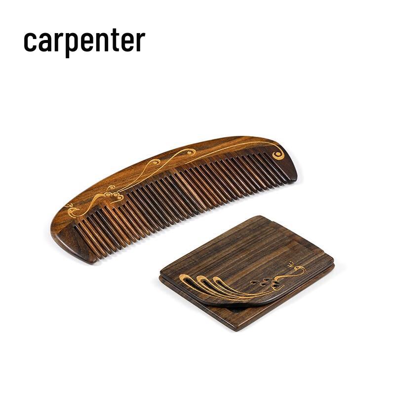 Tan Mu Jiang Portable Comb & Mirror Gift Set