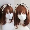 Multicolor Lolita Lace Hair Hoop Sweet Big Bowknot Headband Handmade Hair Accessories Gift for Girlfriend Daughter