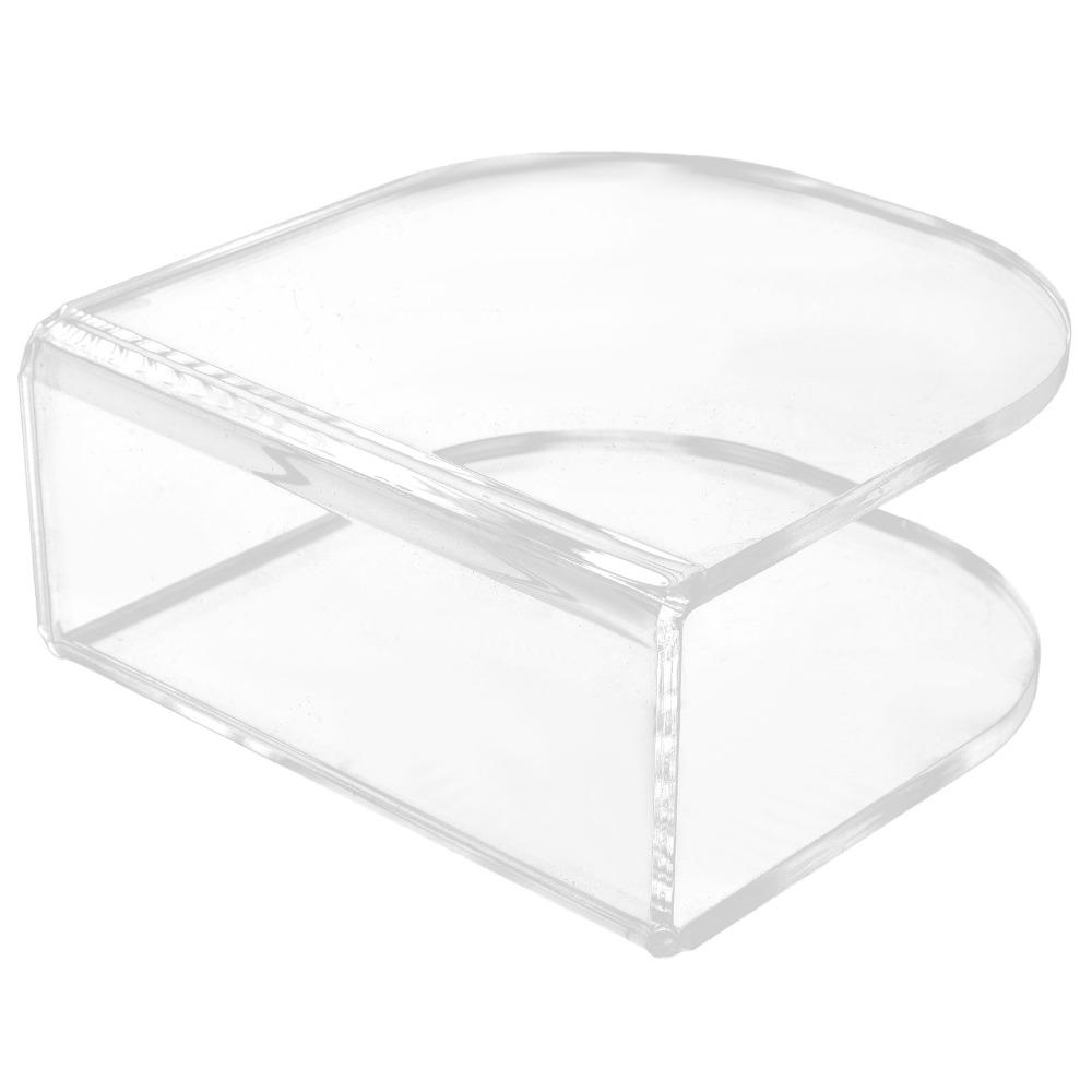 Modern Look Acrylic Napkin Holder U-shape Transparent Napkin Rack Premium Creative Storage Stand Restaurant Use
