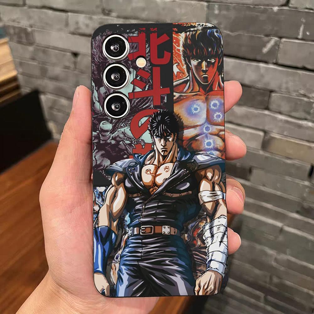 ANIME F-Fist Of The North Star Phone Case For Samsung S25 Edge S24 S23 S22 S21 S20 Ultra Plus Fe Galaxy A54 A53 A34 A25 A16 Sili