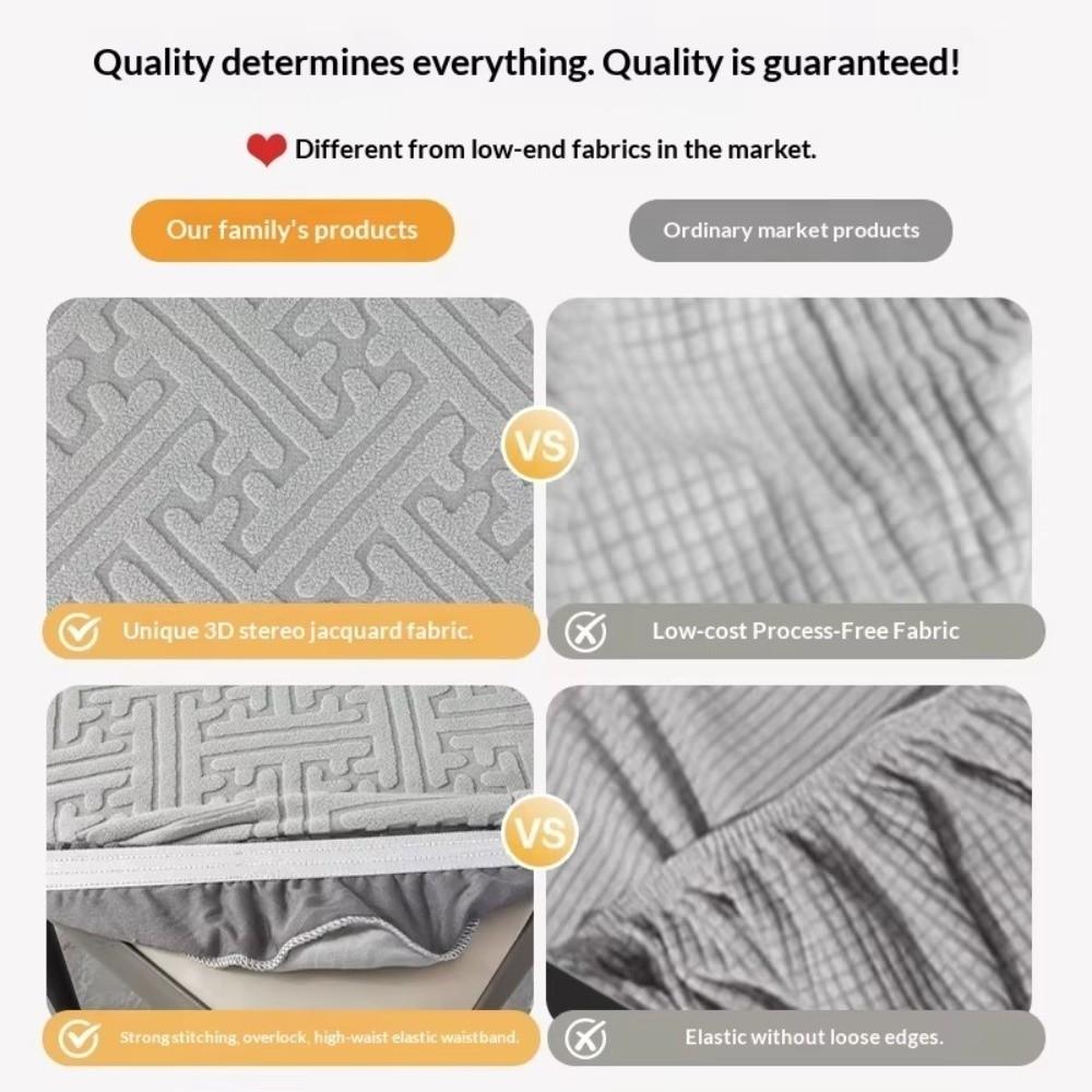 Curved Dining Chair Cover Anti-slip Stool Slipcover Modern Backrest Protector  for Home Decoration