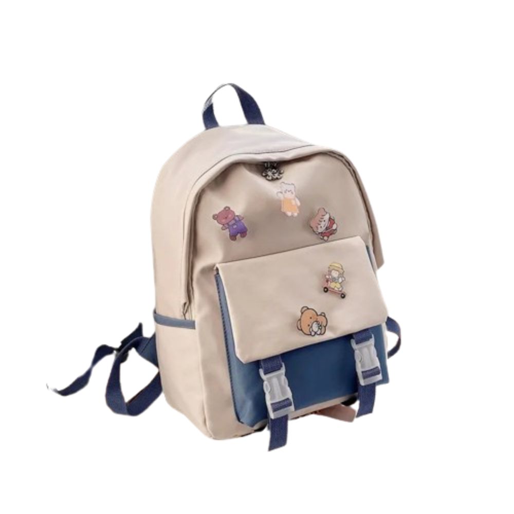 Multi Pockets Large Capacity Backpack Large Capacity Korean Style School Bag  School