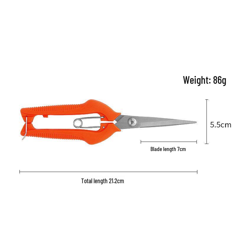 

Секатор из нержавеющей стали для бонсай, фруктов и овощей