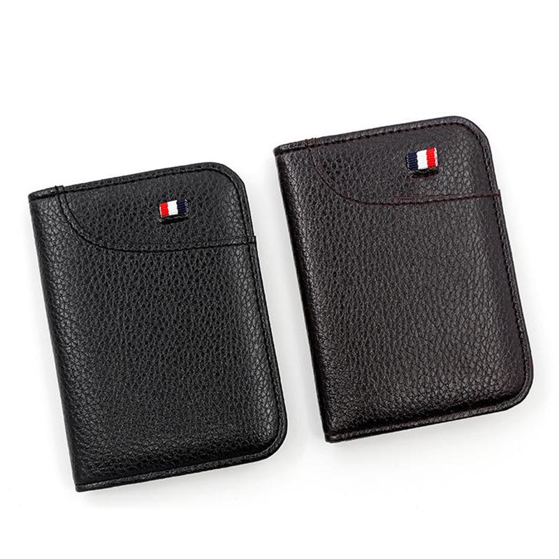 1Pc Luxury Card Bag Multi Functional Thin Multi Slot Mini Pocket Coin Wallet