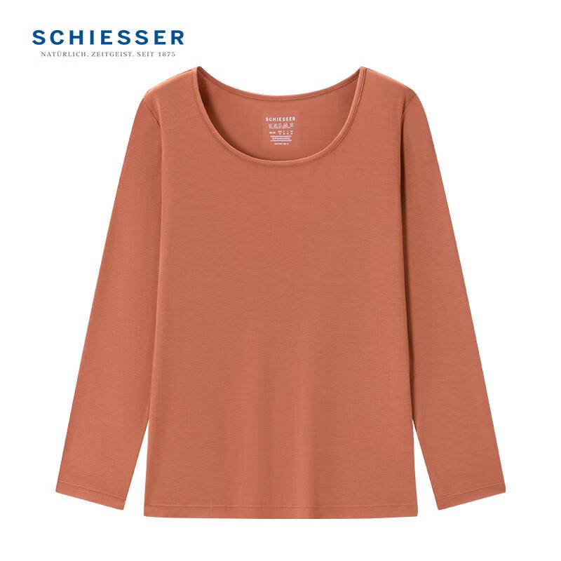 SCHIESSER Damen 3A Antibakterielles Rundhals-Langarm-Thermo-Basisschicht-Oberteil