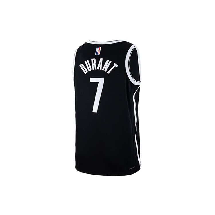 Nike NBA Quick-Dry Kevin Durant No. 7 Basketball Jersey Men Jersey Black DB3563-014
