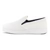 Sheldon Pânză Pantofi Confortabili Plați Casual Bărbați sneaker Alb 1124893-WHT