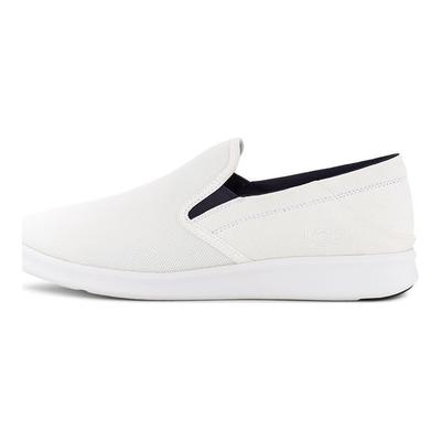 Sheldon Fabric Comfortable Flat Casual Shoes Men Sneaker White 1124893-WHT