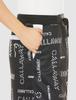 Callaway Women's Cardboard Knit Skirt with All-Over Logo Print / Golf / C22128205 1010_Black SS