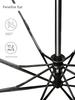 Paradise Umbrella Automatic Foldable and Portable Vinyl Sun Protective Sun Umbrella Sun Umbrella Reinforcement Umbrella Dual-Use Men and Women