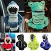 1PCS Hoodie Car Gear Shift Cover Fashion Gearshift Hoodie Car Gear Shift Knob Cover Manual Handle Gear Sweatshirt Shark Frog