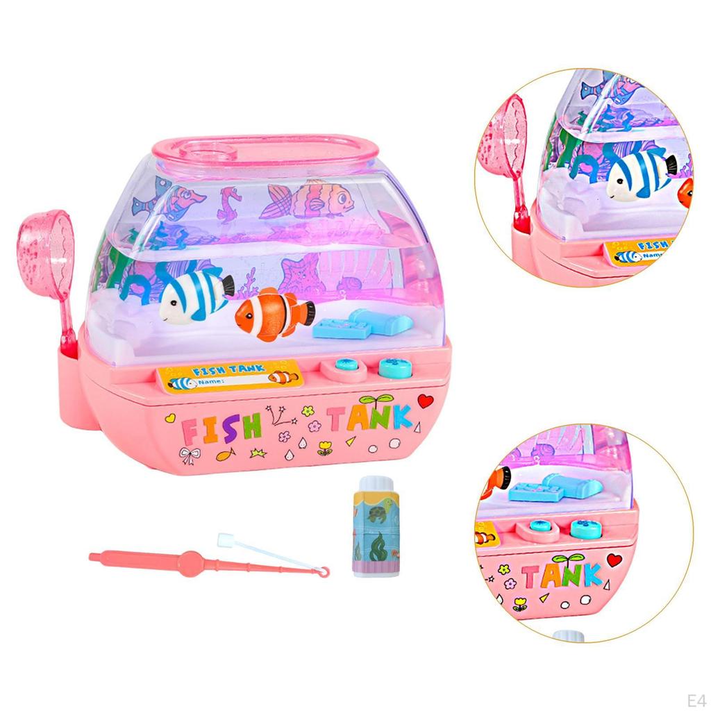 Toy Aquarium for Children, A Tabletop Or Desk. An Ideal Gift Kids. Fantastic to