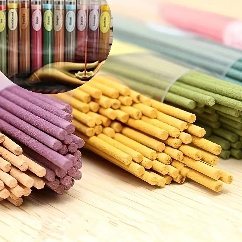 50 Sticks A Box Natural Aroma Indoor Spices Sandalwood Clean Air Incense Burners Aromatherapy Fragrance Spices Fresh Air