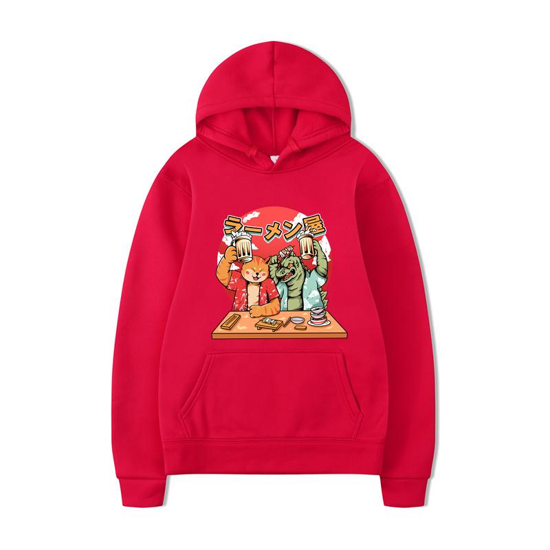 Japanese Anime 90s Graphic Sweatshirt Manga One Piece Gear  Hoodie Women Funny Loose Fleece Cartoon Luffy Ullzang Sweatshirts