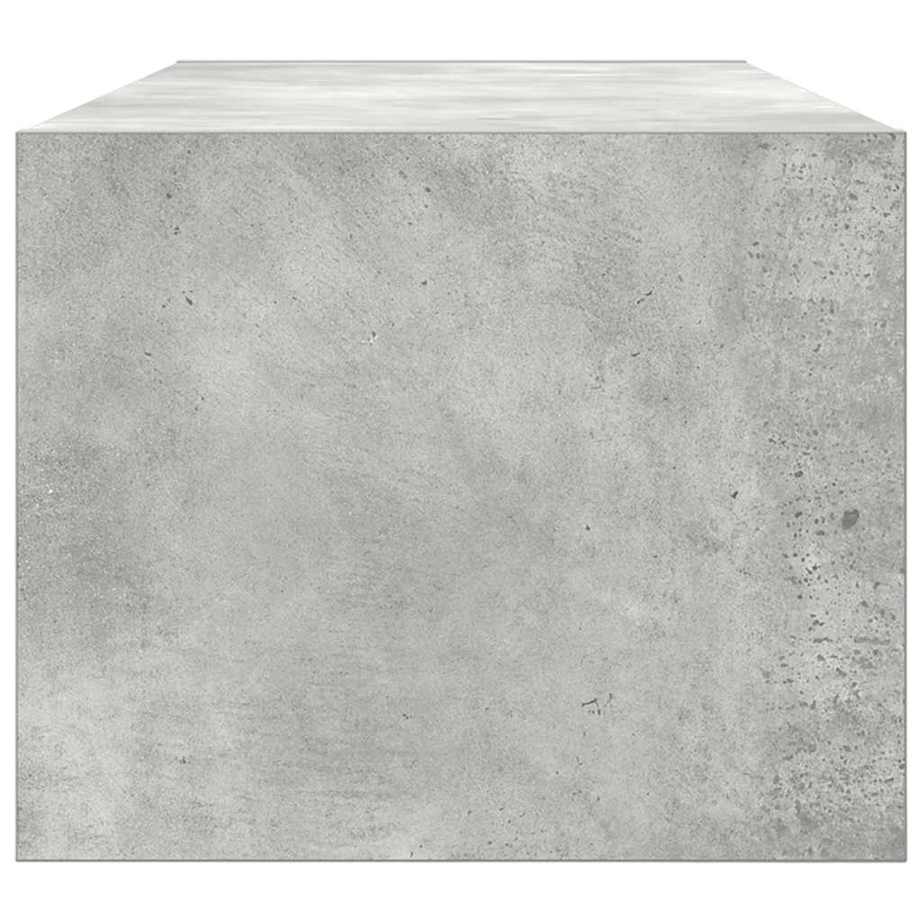 TV Cabinets 2 pcs Concrete Grey 80 x 31 x 25.5 cm Particleboard