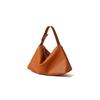 Single-shoulder Bag Large-capacity Genuine Leather Cosmetic Bag Minimalist Style Texture Handbag