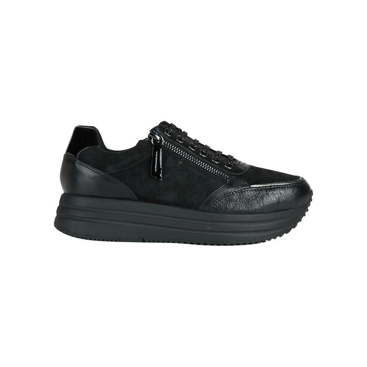 Geox Kensi Women'S Sneakers - Black