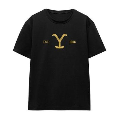 Yellowstone Womens/Ladies East 1886 Logo T-Shirt