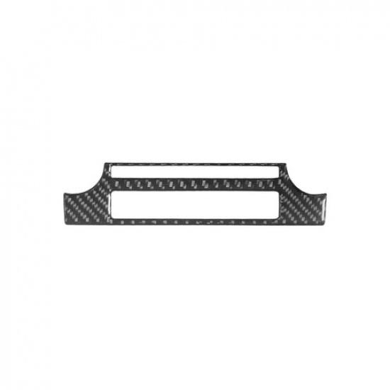 Carbon Fiber Interior Manual Climate Control Cover Trim For Toyota Camry 2012-14