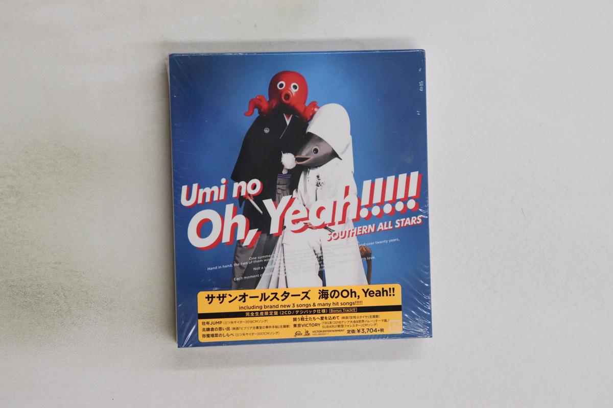 

CD SOUTHERN ALL STARS - Umi No Oh, Yeah!!!!! VICL66000 Taishita, Amuse 2018 Japan Japanese Pop/Rock Used