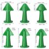 17 PCS Caulk Remover Tools 3 In 1 Metal Scraper with 6 Silicone Pads Grout Angle Scrapers Caulking