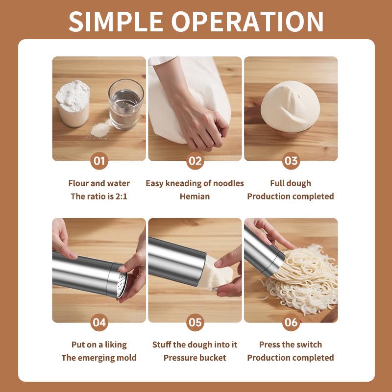 2025 Stainless Steel Intelligent Ramen & Noodle Maker