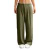Women's Loose Straight Leg Leggings, High,Waisted Elastic Ribbed Knit Casual Pants, Comfortable And Warm Sweater Pants, Soft Home Pants
