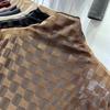 Europäisches Halbrollkragen Mesh Chiffon Shirt Frühlingsoberteile 2025 Neuer Modetrend Damen
