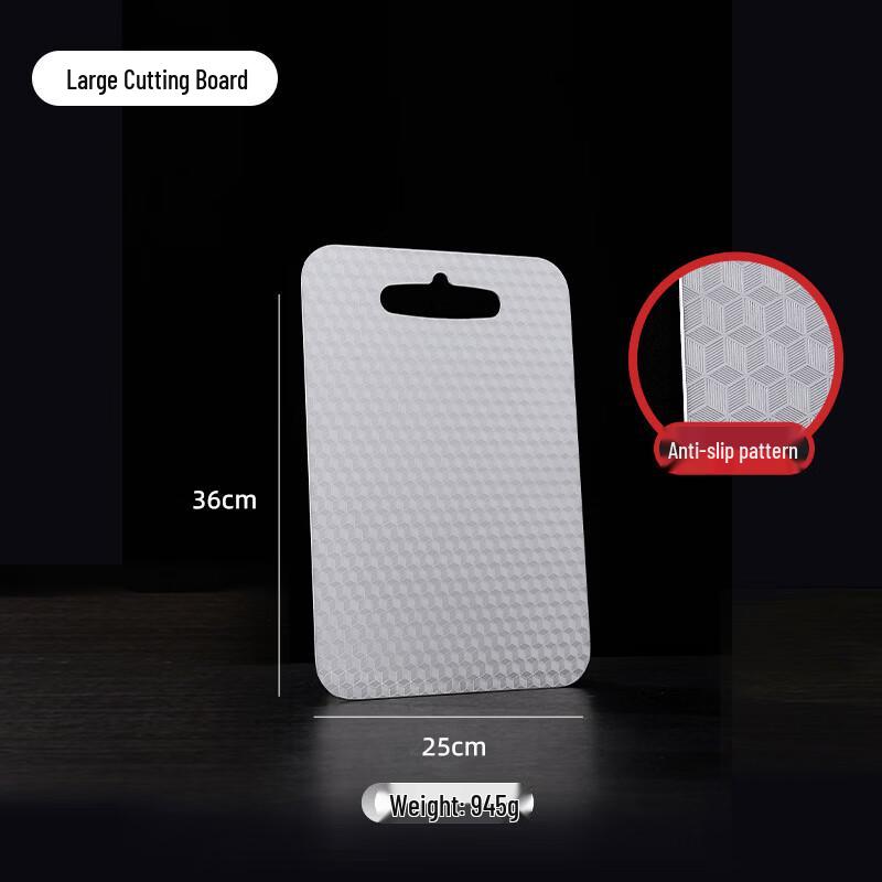 Abdo Stainless Steel Double-Sided Cutting Board
