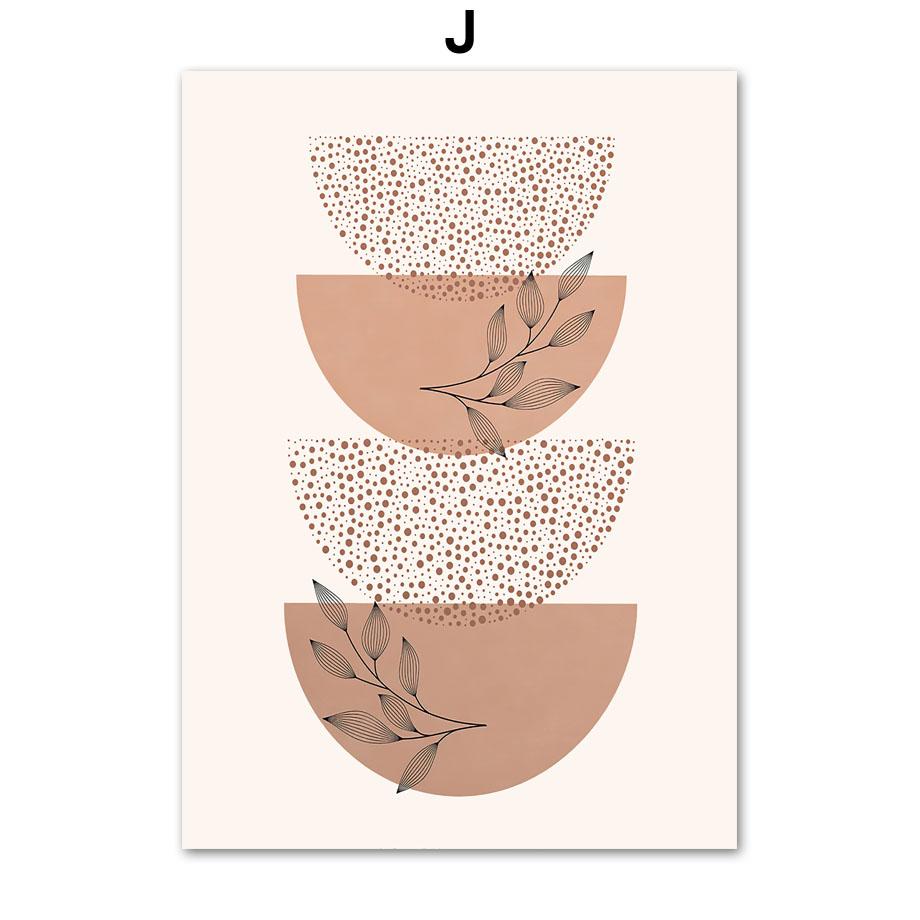 

Абстрактный постер Бохо Линия Женщина Листья Ваза Геометрия Настенная живопись Холст Винтажные эстетические картины для декора гостиной 21x30cm No Framed