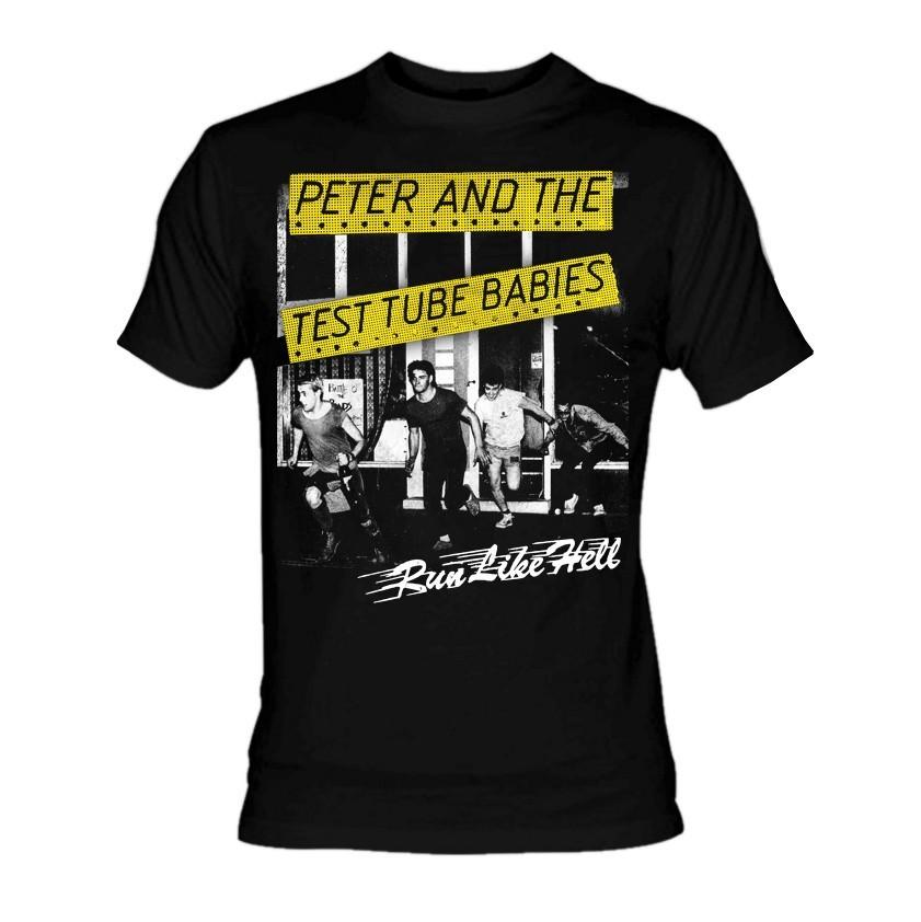 

Peter and the Test Tube Babies Run Like Hell PA201 Unisex T-Shirt XL