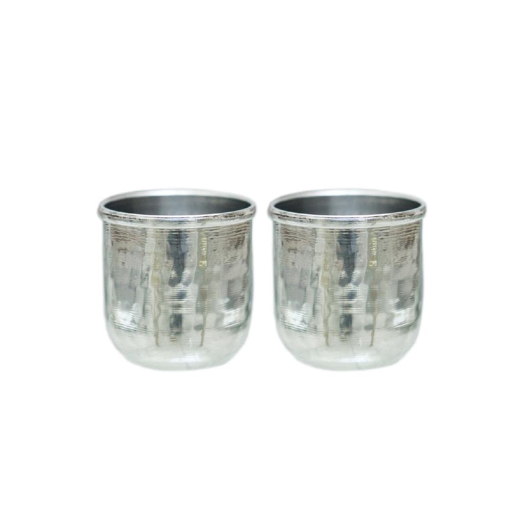 Aluminum Hand Forged Glasses Pack Of 2