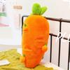 Plush Carrot Shape Baby Pillow With Soft Short Pile Fabric For Sleep And Play