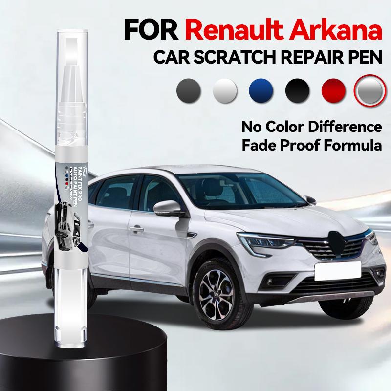 For Renault Arkana 2021-2025 CMF-B Paint Repair Pen Touch Up Scratch Remover DIY Auto Accessories Black White Orange Blue Gray