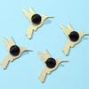 Exquisite Hummingbird Shaped Brooch Pin Metal Enamel Safety Badge Pin Decorative Ornament For Handbags Hats