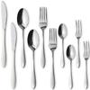 Nagao Tsubame-Sanjo Dinner Cutlery Set, 10 Pieces, 18-0 Stainless Steel, Made In Japan