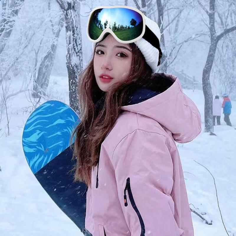 High Definition Schneebrille für Männer Frauen Kaltwetter Augenschutzbrille Winter Schneebrille für Fallschirmspringen Radfahren Skifahren