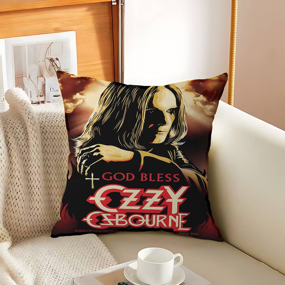Music Band O-Ozzy Osbourne Pillowcases Home Bedding Decorative Pillow Cover Wedding Super Soft Pillow Case