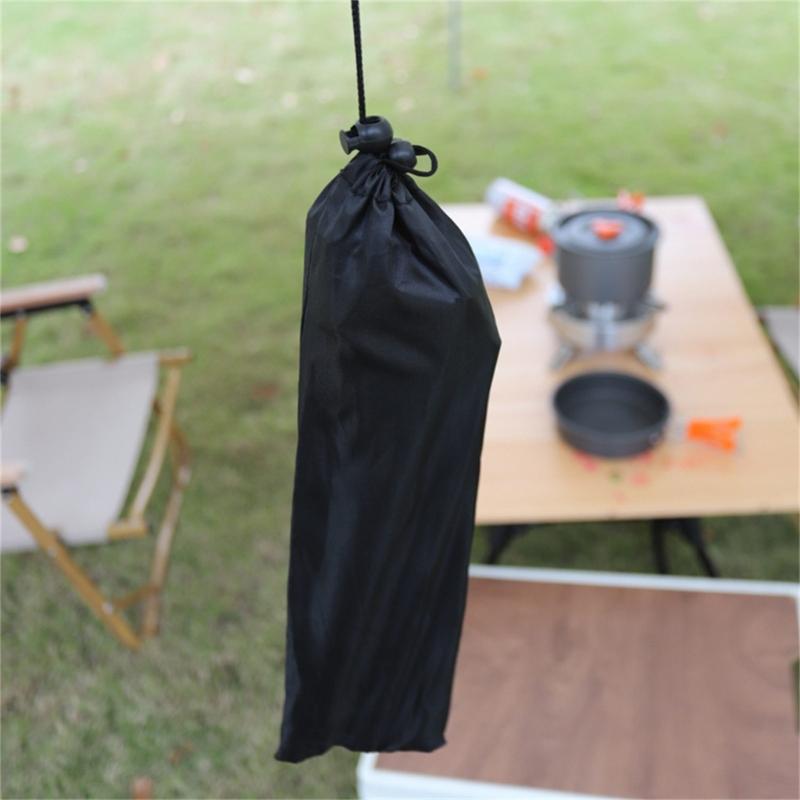 Travel Camping Triangular Shelf Aluminum Alloy Folding Hanging Rack Portable Outdoor Picnic Rack With Hook Enduring