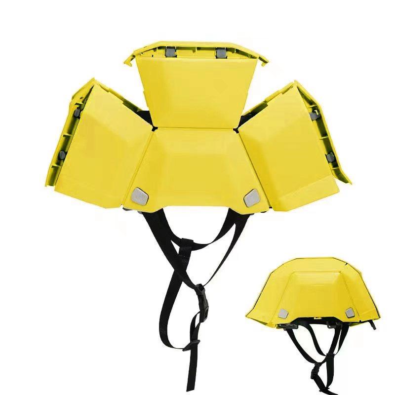 Japanischer faltbarer Schutzhelm für Pendler, Outdoor-Arbeit, Katastrophenschutz und Erdbeben-Antikollisionshelm