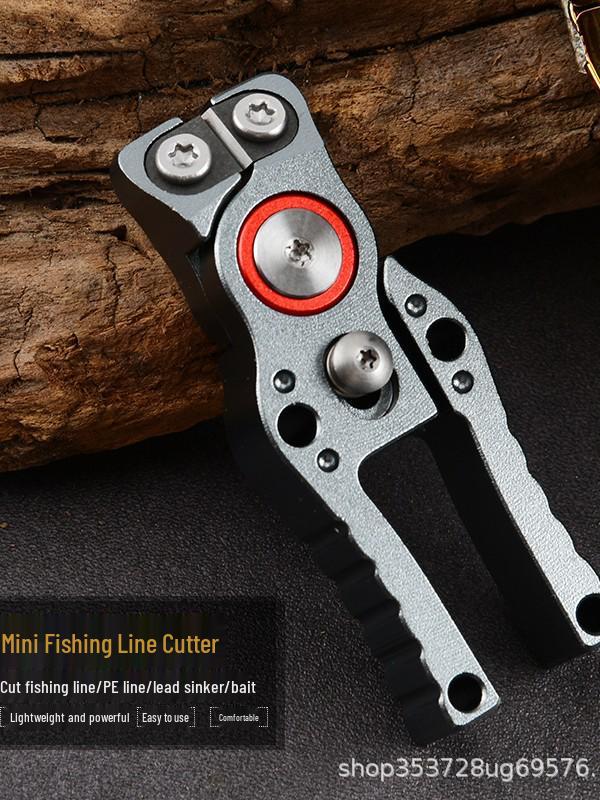 Compact Fishing Pliers and Line Cutters: Easy-to-Carry Scissors for Small Tackle Tools JXQ1109-05