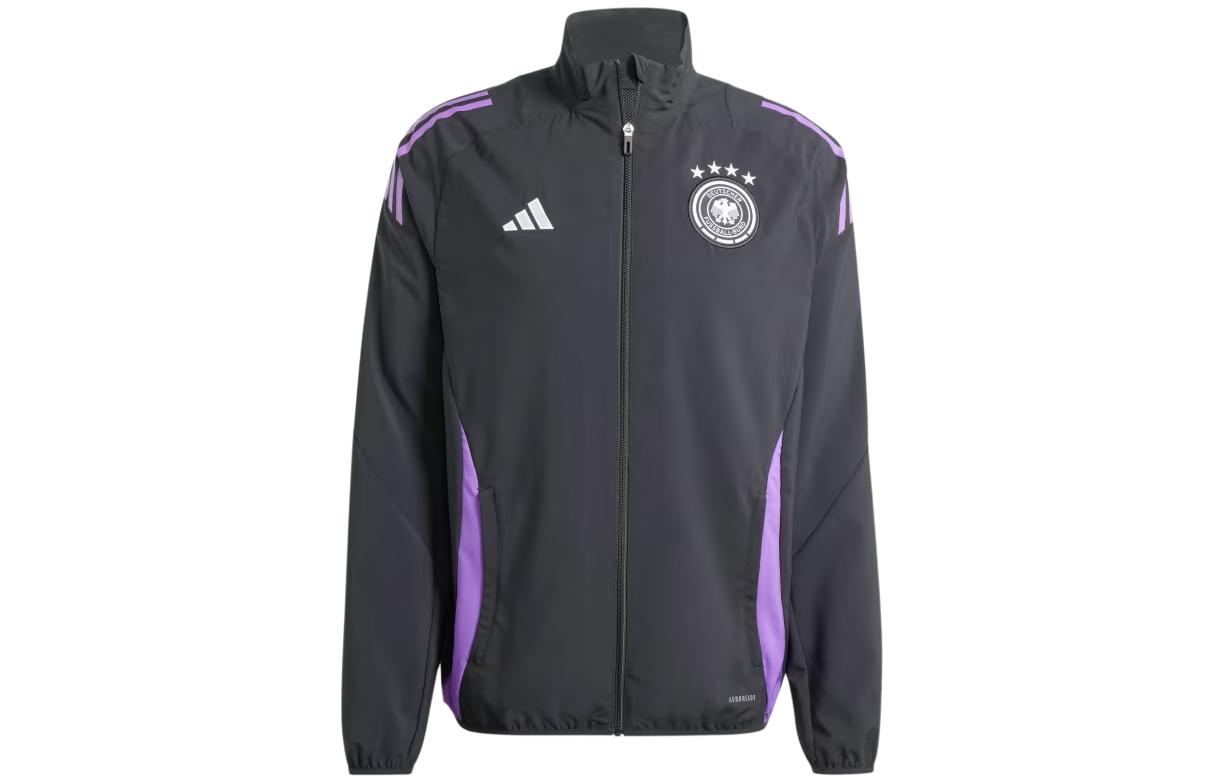 Adidas GERMANY TIRO 24 COMPETITION PRESENTATION TRACK TOP Soccer Jersey Germany Men s Black IP8255 S